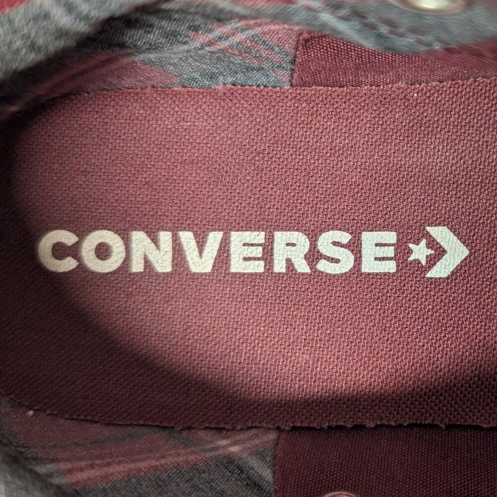 Converse 561739F Women's Madison Ox Low Top Sneaker in Dark Burgundy - Picture 6 of 16